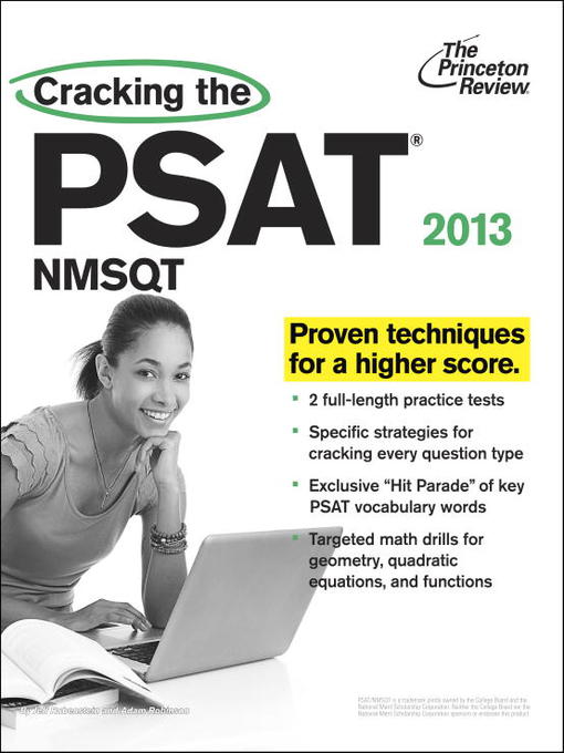 Title details for Cracking the PSAT/NMSQT, 2013 Edition by Princeton Review - Available